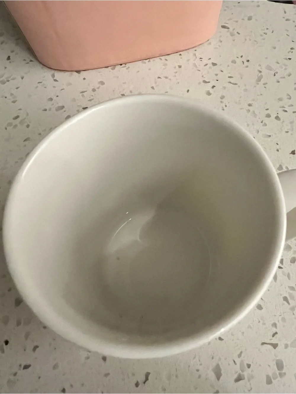 Lenox Kate spade White Ceramic Mug with Red Lip Graphics